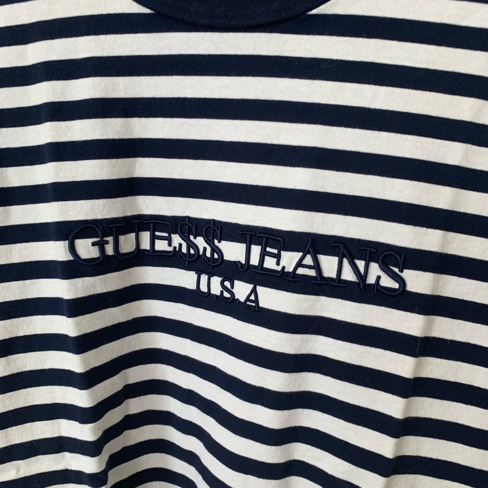 GUESS ASAP ROCKY NAVY TEE SHIRT - Picture 4 of 4